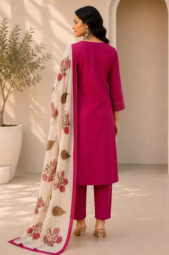 Philauri women kurta pant with dupatta set