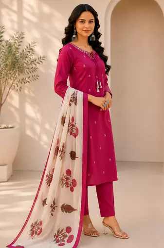 Philauri women kurta pant with dupatta set