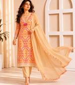 Philauri women kurta pant with dupatta set