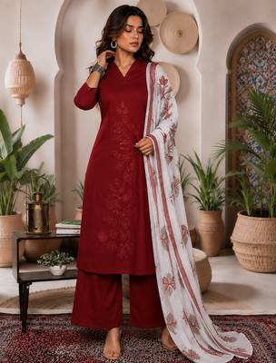 Philauri women kurta pant with dupatta set 1