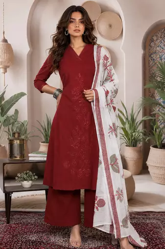 Philauri women kurta pant with dupatta set