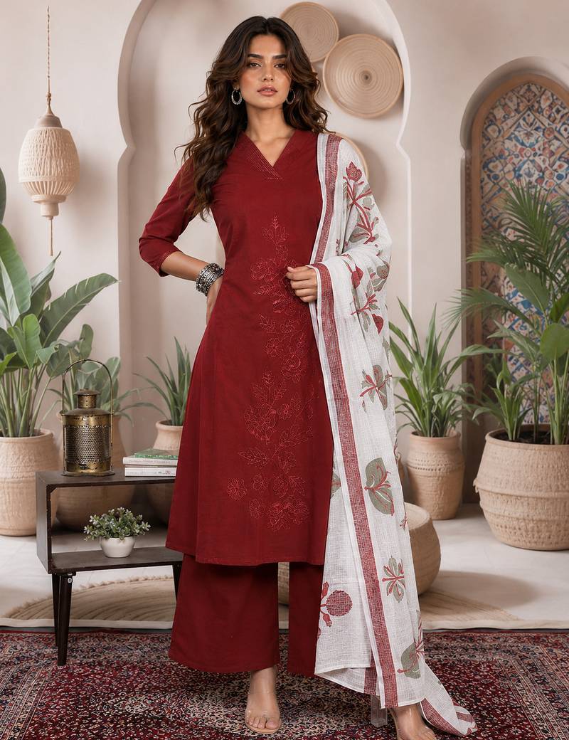 Philauri women kurta pant with dupatta set