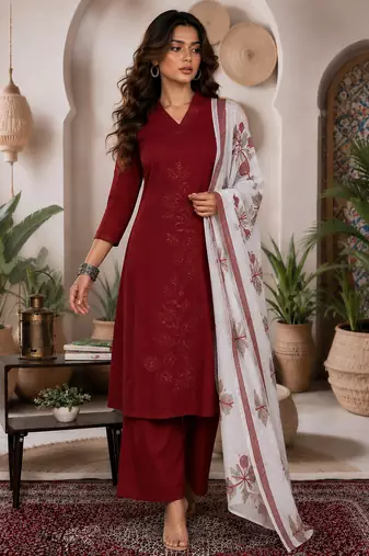 Philauri women kurta pant with dupatta set