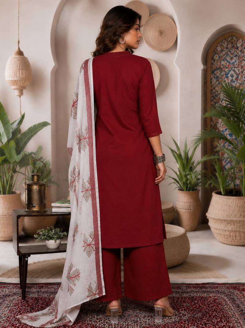 Philauri women kurta pant with dupatta set