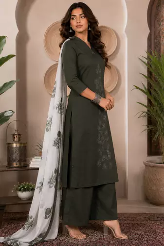 Philauri women kurta pant with dupatta set