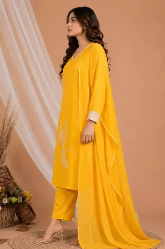 Philauri women kurta pant with dupatta set