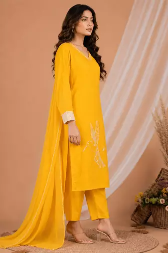 Philauri women kurta pant with dupatta set