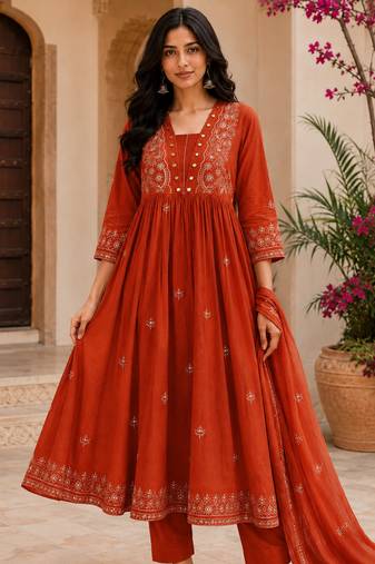Philauri women kurta pant with dupatta set