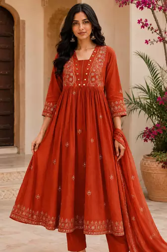 Philauri women kurta pant with dupatta set