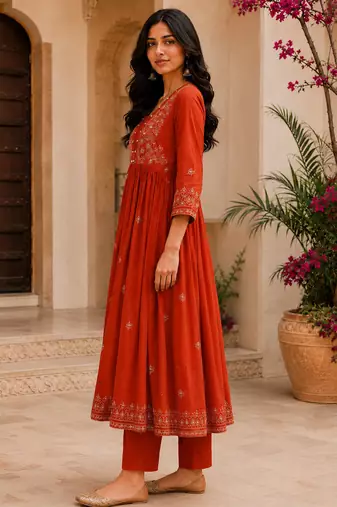 Philauri women kurta pant with dupatta set