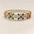 Gold-toned floral kada bangle with pearl & multicolour stones openable free size 