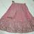 Pink Satin Heavy Embroidery Sequence work Lehenga Choli with Dupatta