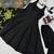 Black crepe silk thread with sequence salwar suit