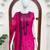 Rani pink roman silk thread with sequence salwar suit