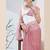 floral zari printed  chiffon ready to wear saree
