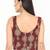 Maroon cotton ajrak printed non padded blouse