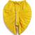 Off white floral embroidered cotton yellow dhoti kurta set