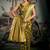 Olive green woven soft kanjivaram style silk blend saree for wedding