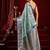 Light blue soft banarasi silk blend zari woven saree with blouse piece
