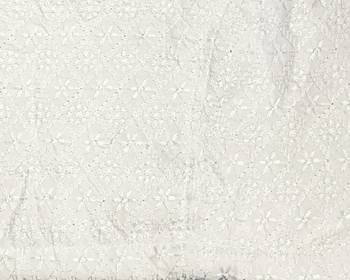 White rayon embroidered with sequin non padded blouse with lining 3