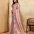 Fetching pink sequins embroidered banarasi silk latest designer traditional saree