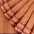 Orange ember glow & brown copper spice chettinad cotton saree with running blouse