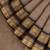 Brown walnut mist & blackwood chettinad cotton saree with running blouse