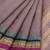 Dusty mauve & magenta pink chettinad cotton saree with running blouse