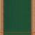 Emerald green & copper brown chettinad cotton saree with running blouse