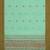 Mint green & antique gold kovai cotton saree with running blouse