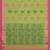 Pistachio green & rose pink kovai cotton saree with running blouse