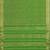 Leaf green & antique gold polycotton kalyani saree with running blouse