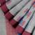 Pearl grey & rosewood pink kovai cotton saree with running blouse