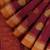 Wine red & burnt saffron kovai coimbatore cotton saree with running blouse