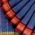 Dark slate blue & dark magenta  chettinad cotton saree with running blouse