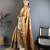 Mustard kanjeevaram silk woven design saree with unstitched blouse piece