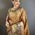 Mustard kanjeevaram silk woven design saree with unstitched blouse piece