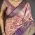 Pink kanjeevaram silk woven design saree with unstitched blouse piece