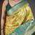 Yellow kanjeevaram silk woven design saree with unstitched blouse piece