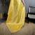 Yellow kanjeevaram silk woven design saree with unstitched blouse piece