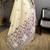 Cream cotton woven design saree with unstitched blouse piece