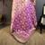 Pink kanjeevaram silk woven design saree with unstitched blouse piece