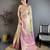 Cream kanjeevaram silk blend woven design saree with unstitched blouse piece