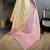 Cream kanjeevaram silk blend woven design saree with unstitched blouse piece