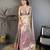 Olive kanjeevaram silk blend woven design saree with unstitched blouse piece