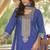 Maroon chinon embroidered designer sharara suit stiched