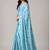 Firozi color all over traditional modern leheriya prints work japan satin saree with unstitched blouse