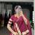 Maroon Chanderi Silk 6 Meter Flair Navratri Lehenga Choli Fully Stitched Ethnic Set