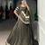 Mehendi Chanderi Silk 6 Meter Flair Navratri Lehenga Choli Fully Stitched Ethnic Set