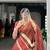 Orange Chanderi Silk 6 Meter Flair Navratri Lehenga Choli Fully Stitched Ethnic Set